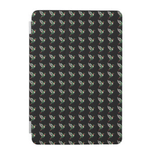 Pixeled Green Hummingbird  iPad Mini Cover