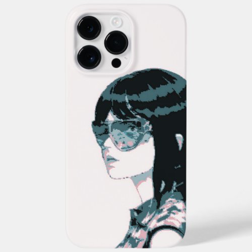 Pixelized Modern Girl Case_Mate iPhone 14 Pro Max Case