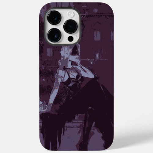 Pixelized Victorian Gothic 1 Case_Mate iPhone 14 Pro Max Case