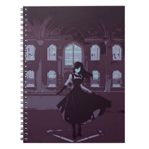 Pixelized Victorian Gothic 2 Notebook