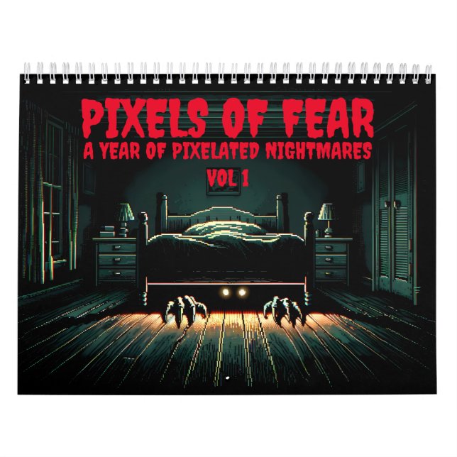 Pixels of Fear Vol 1 Calendar (Cover)