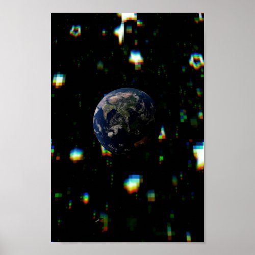 Pixels Universe Poster