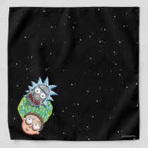 Pixelverse Rick and Morty Portal Graphic Bandana
