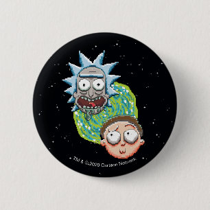 Pixelverse Rick and Morty Portal Graphic Button