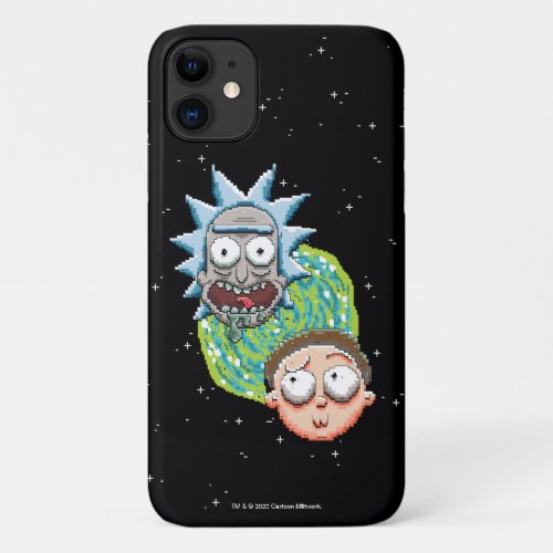 Pixelverse Rick and Morty Portal Graphic iPhone 11 Case