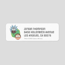 Pixelverse Rick and Morty Portal Graphic Label