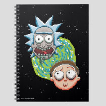 Pixelverse Rick and Morty Portal Graphic Notebook