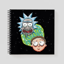 Pixelverse Rick and Morty Portal Graphic Notebook