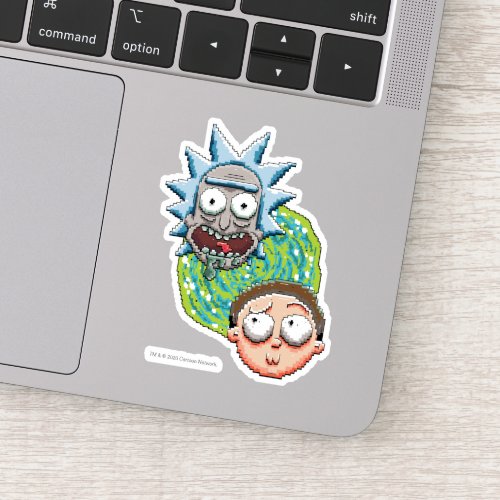Pixelverse Rick and Morty Portal Graphic Sticker