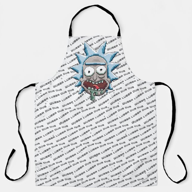 Pixelverse Rick Drooling Head Apron (Front)