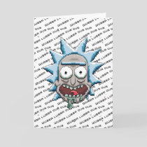 Pixelverse Rick Drooling Head Card