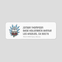 Pixelverse Rick Drooling Head Label