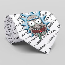 Pixelverse Rick Drooling Head Neck Tie