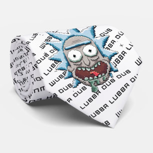Pixelverse Rick Drooling Head Neck Tie