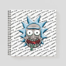 Pixelverse Rick Drooling Head Notebook