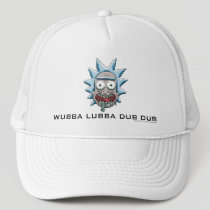 Pixelverse Rick Drooling Head Trucker Hat