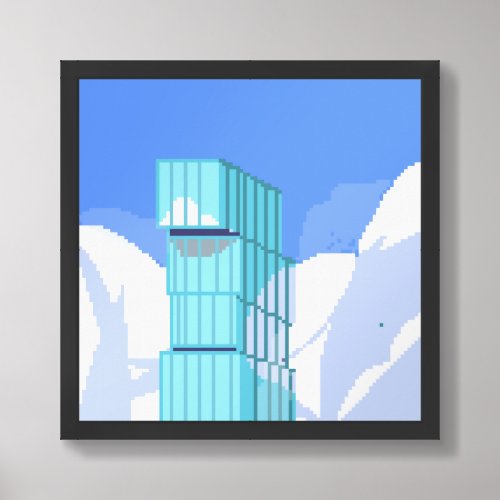 pixelwallart framed art