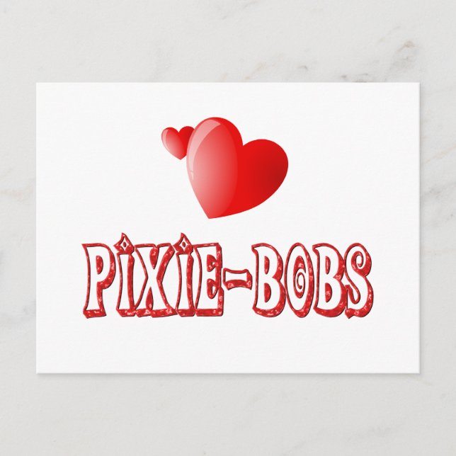 Pixie-Bob Love Postcard (Front)