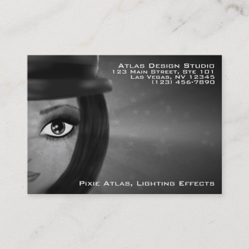 Customizable Pixie Business Card