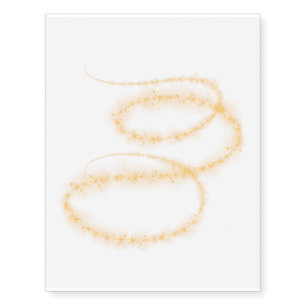 Pixie Dust  Gold Temporary Tattoos