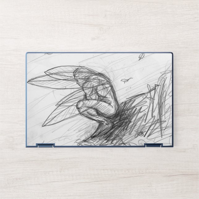 Pixie Dust in the Wind HP Laptop Skin (Front)