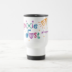 Pixie Dust Players White Travel Mug