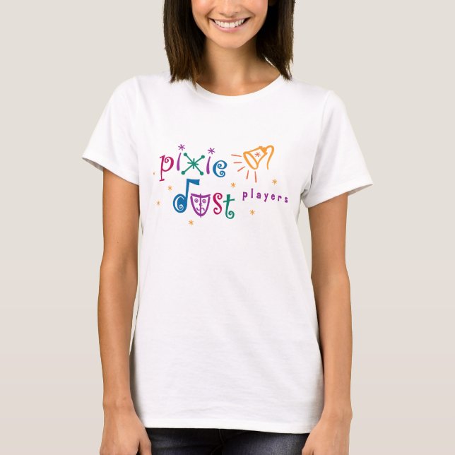 Pixie Dust Players Women's Hanes ComfortSoft® Tee (Front)