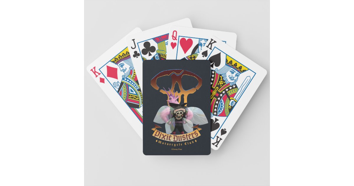Pixie Dusters Motorcycle Club Bicycle Playing Cards Zazzle Com