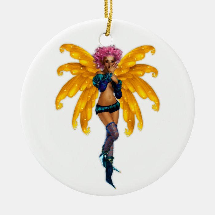 Pixie Fae Fairy Ornament