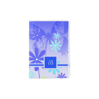 Pixie Flower Butterflies 3 Passport Holder