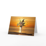 Pixie Lantern Greeting Card