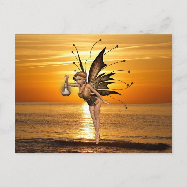 Pixie Lantern Postcard (Front)