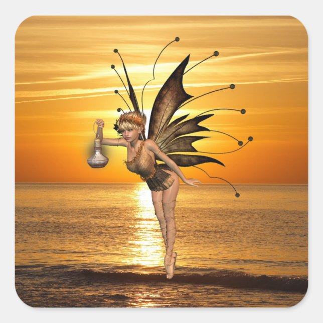 Pixie Lantern Stickers (Front)