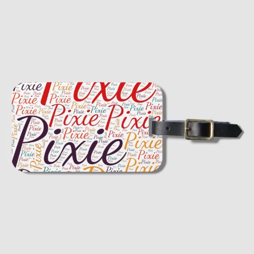 Pixie Luggage Tag