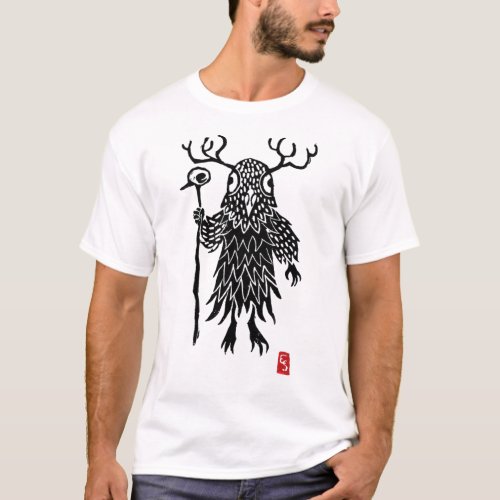 Pixie Owl Shaman Classic T_Shirt