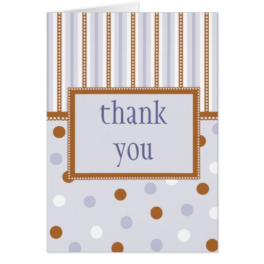 Pixie Polka Dots Thank You Notecard