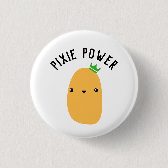 Pixie Power | Badge Button (Front)