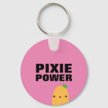 Pixie Power | Pink | Potato King | Keyring