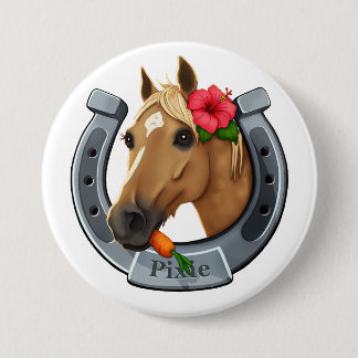 Pixie the mare button