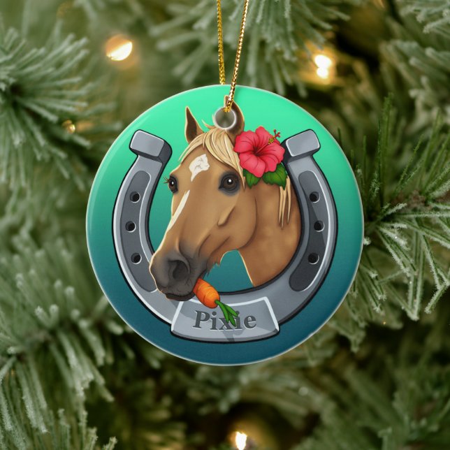 Pixie the mare ceramic ornament (Tree)