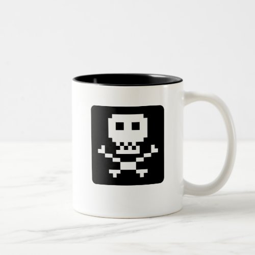 Pixl Skull Mug