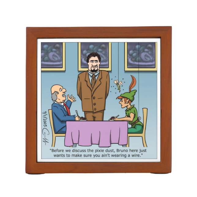 Pixy Dust Desk Organizer (Back)