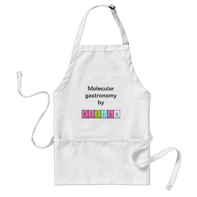 Piyush periodic table name apron (Front)