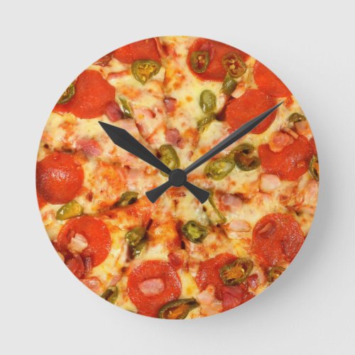 PIZZA 2     ROUND CLOCK