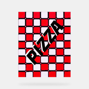 PIZZA ACRYLIC SIGN