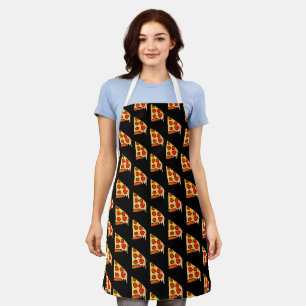 pizza All-Over Print Apron, Medium Apron