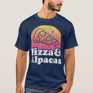Pizza and Alpacas or Alpaca T-Shirt