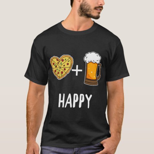 Pizza And Beer Love T_Shirt