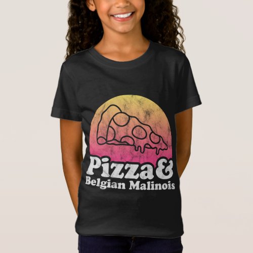 Pizza and Belgian Malinois T_Shirt