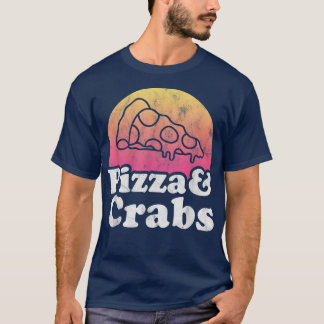 Pizza and Crabs or Crab T-Shirt